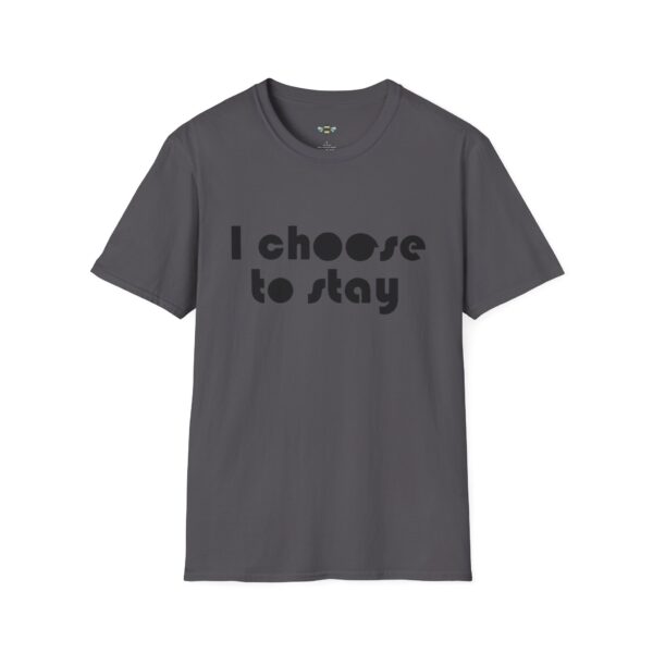 I Choose to Stay Semicolon Suicide Prevention Tee