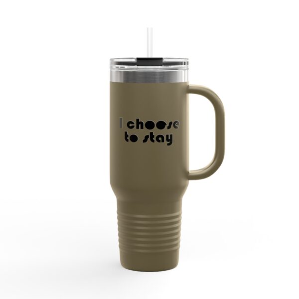 I Choose to Stay Suicide Prevention Travel Mug