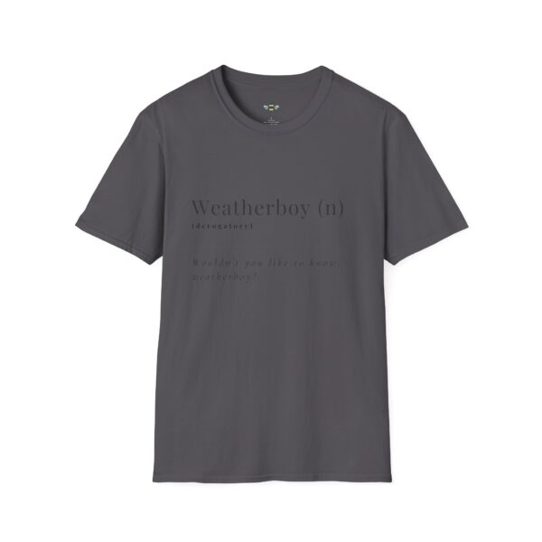 "Wouldn't you like to know weatherboy" Tee